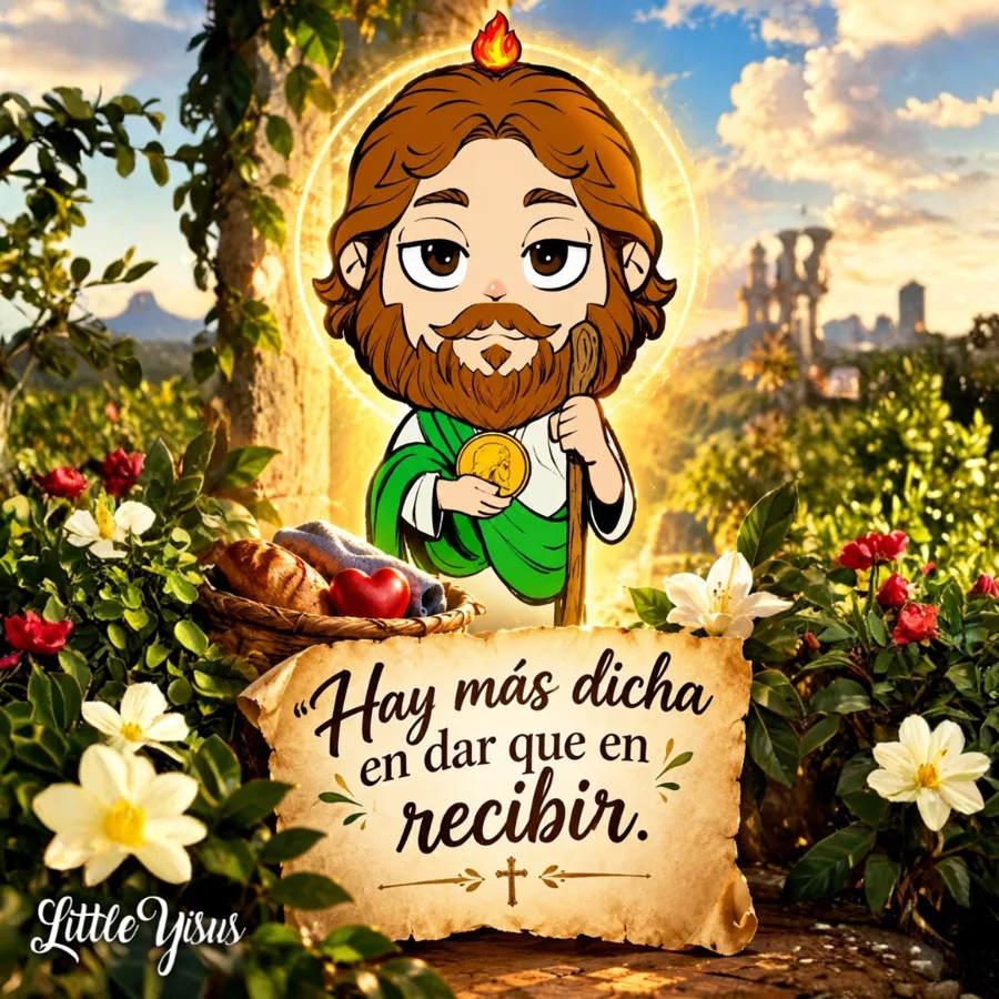 Más bienaventurada cosa es dar que recibir, Hechos 20:35